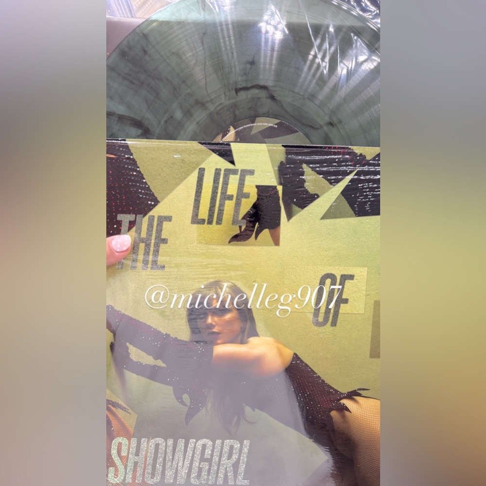 The Life of a Showgirl Vinyl Record